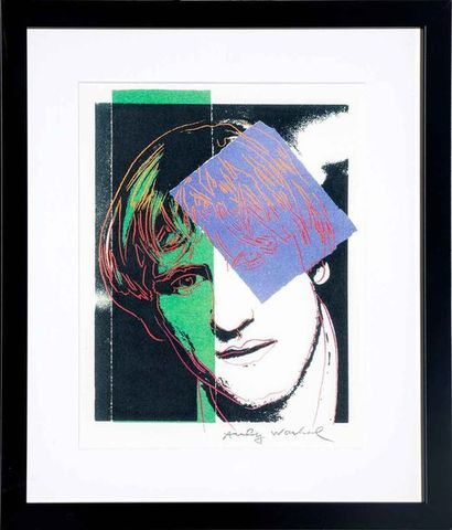Andy Warhol (1928-1987)

Gérard Depardieu

Lithographie...