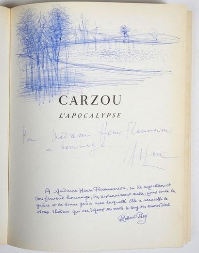 null Jean Carzou (1907 - 2000)

Sans titre

Dessin original repre?sentant un paysage...