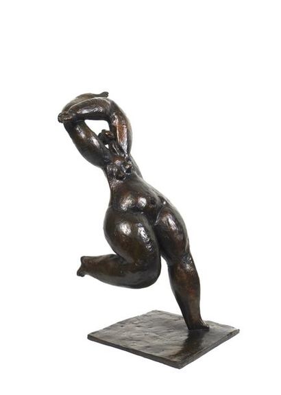 null The?o Tobiasse (1927-2012)

Myriam

Sculpture en bronze a? patine

brune signe?...