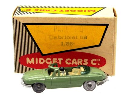 null MIDGET CARS – 1/90e – métal - France (1) 

RARE A/a

Panhard Dyna Z cabriolet...