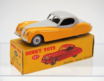 null 

Dinky-Toys – Gde Bretagne – métal – 1/43e (1) 



# 157 – Jaguar XK 120 Coupé

1e...