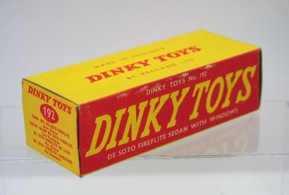 null 

Dinky-Toys – Gde Bretagne – carton – 1/43e (1) 



# 192 – Boîte vide de Soto...