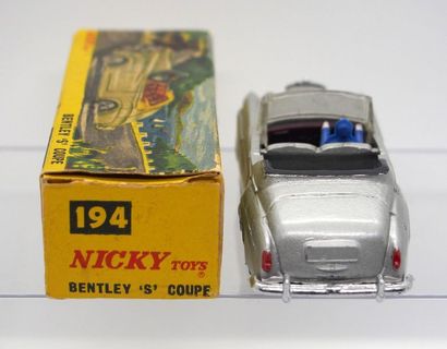 null 

Nicky-Toys – Inde – métal – 1/43e (1) 



# 194 – Bentley “S” Coupé

Peu fréquent...