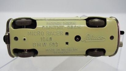 null 

SCHUCO – Allemagne - métal (1) 

PEU COURANT 

Série Micro Racer, modèle d’époque.

Moteur...