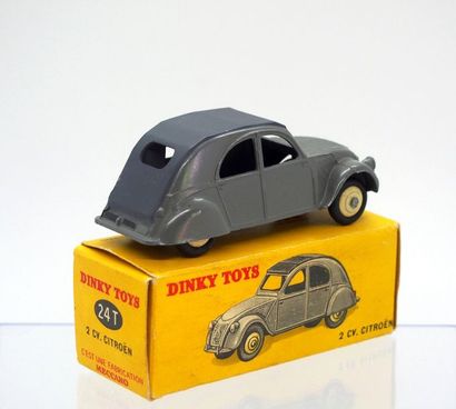 null Dinky-Toys – France - métal – 1/43e (1)

# 24 T – Citroën 2CV

Version 1 feu....