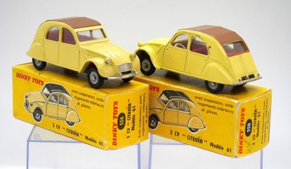 null 

Dinky-Toys – France - métal – 1/43e (2) 



# 558 – Citroën 2CV modèle 1961



Jaune...