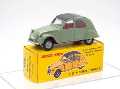 null 

Dinky-Toys – France - métal – 1/43e (1) 



# 558 – Citroën 2CV modèle 1961

Verte,...