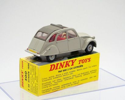 null 

Dinky-Toys – France - métal – 1/43e (1) 



# 500 – Citroën 2CV modèle 1966

Gris...