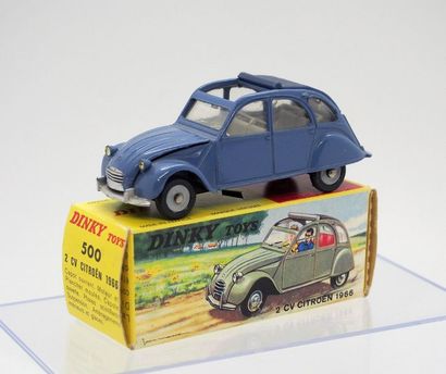 null 

Dinky-Toys – France - métal – 1/43e (1) 



# 500 – Citroën 2CV modèle 1966

Bleu...