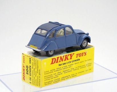 null 

Dinky-Toys – France - métal – 1/43e (1) 



# 500 – Citroën 2CV modèle 1966

Bleu...