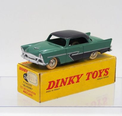 null 

Dinky-Toys – France - métal – 1/43e (1) 



# 24 D – Plymouth Belvedere



Verte...