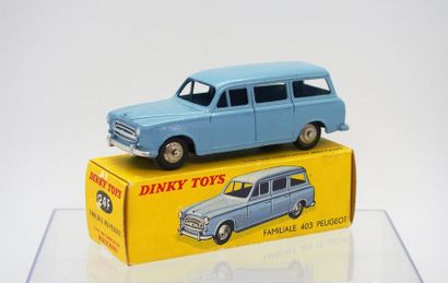 null 

Dinky-Toys – France - métal – 1/43e (1) 



# 24 F – Peugeot 403 familiale



Bleu...