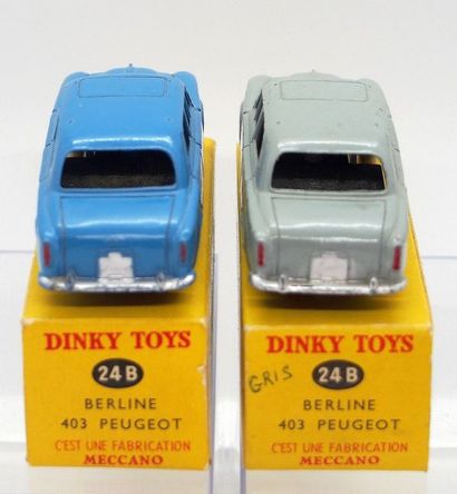null 

Dinky-Toys – France - métal – 1/43e (2) 



# 24 B – Peugeot 403



Bleu nattier....