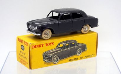null 

Dinky-Toys – France - métal – 1/43e (1) 



# 24 B – Peugeot 403



Noire...