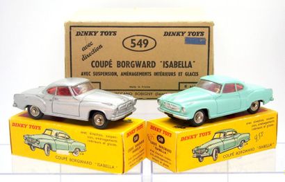 null 

Dinky-Toys – France - métal / carton – 1/43e (3) 



# 549 – Coupé Borgward...