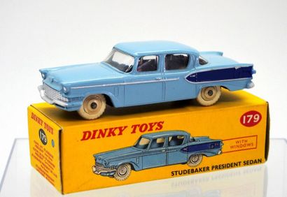 null 

Dinky-Toys – Gde Bretagne – métal – 1/43e (1) : 



# 179 – Studebaker President...