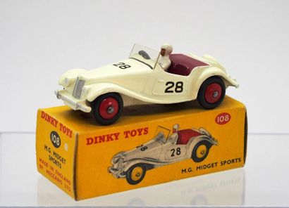 null 

Dinky-Toys – Gde Bretagne – métal – 1/43e (1) : 



# 108 – MG Midget Sports

Crème,...