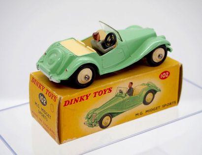 null 

Dinky-Toys – Gde Bretagne – métal – 1/43e (1) : 



# 102 – MG Midget Sports

Verte,...