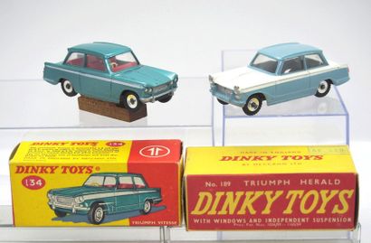 null 

Dinky-Toys – Gde Bretagne – métal – 1/43e (2) : 



Lot (2 pièces) comprenant :



#...