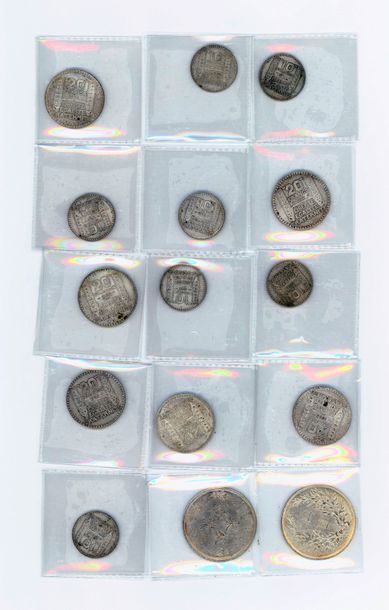 null France


Fort lot de pièces françaises comprenant 6 pièces de 1 centime Napoleon...
