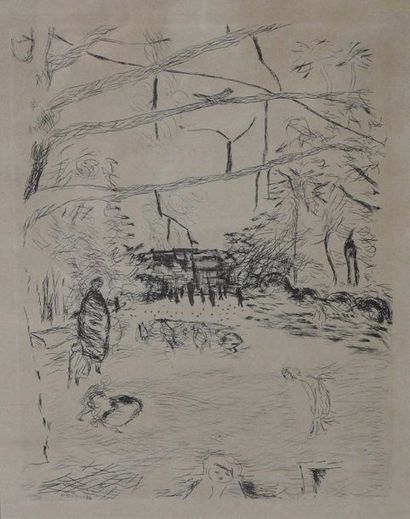 null Pierre Bonnard (1867-1947), d’apres
Promenade
Eau-forte sur papier signé dans...