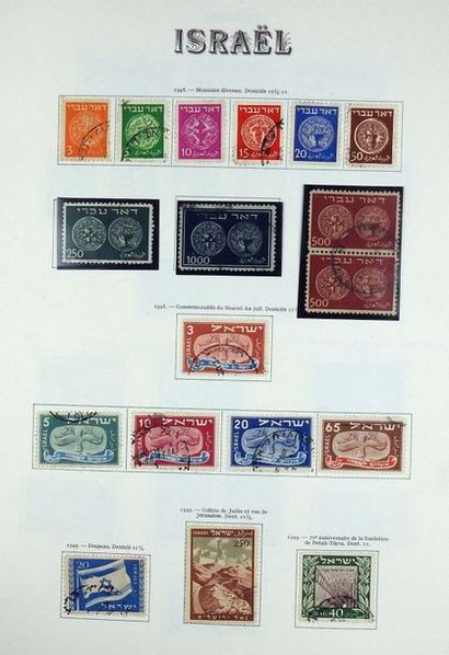 null 
ISRAEL

Jolie collection de 1948 à 1978

Nombreux timbres sur charnière avec...