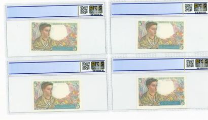 null 5 francs Berger type 1943


Ensemble de 16 billets gradés entre 53 et 63 PCGS...