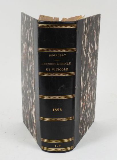 null DEGRULLY, L. Le Progrès Agricole et Viticole 1894. 

Montpellier, Imprimerie...