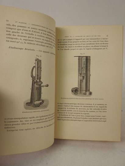 null ANDRIEU, Pierre. Le Vin et les Vins de fruits. Analyse du Moût et du Vin. Vinification....