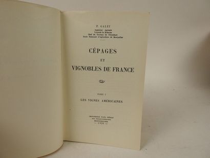 null GALET, Pierre. Cépages et Vignobles de France.

Montpellier, Imp. Du Paysan...