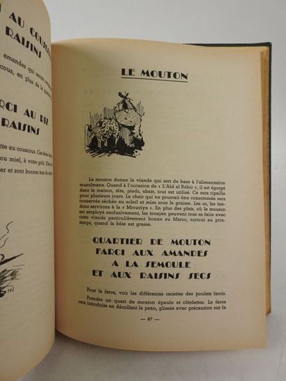 null GUINAUDEAU, Z. Fes vu par sa cuisine. 

Rabat, J.E.Laurent, sans date (1957)....