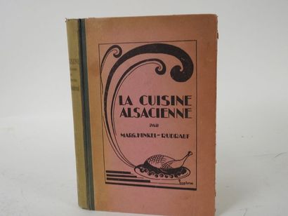 null HINKEL-RUDRAUF, Marguerite. La Cuisine Alsacienne. 

Strasbourg, Imprimerie...