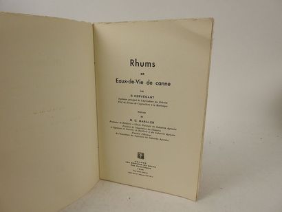 null KERVÉGANT, D. Rhums et Eaux-de-Vie de Canne. 

Vannes, Editions du Golfe, 1946....