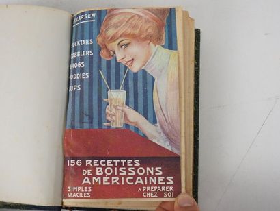 null LARSEN, N. 156 Recettes de Boissons Américaines. Cocktails, Cobblers, Grogs,...