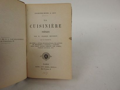 null MONSELET, Charles. La Cuisinière Poétique.

Paris, Michel Lévy, 1859. Collection...