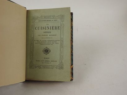 null MONSELET, Charles. La Cuisinie?re Poe?tique. 

Paris, Michel Lévy, collection...