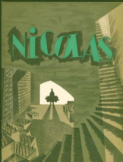 null Plaquette Nicolas "Prix Courants" 

2 feuillets. Imp. Draeger. 28 x 21,5 cm...
