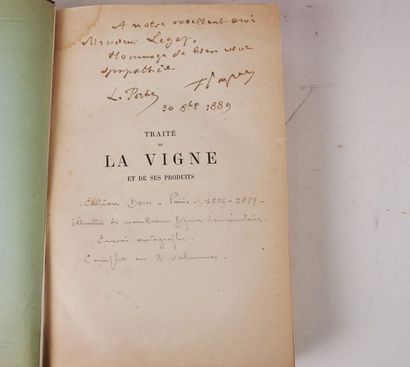null PORTES, Ludovic et RUYSSEN, F. Traité de la vigne et de ses produits comprenant...