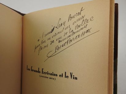 null ROUX-PARASSAC, Emile. Les Grands Ecrivains et le Vin. 

Paris, Editions La Semaine...