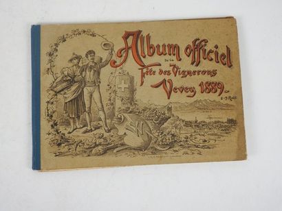 null VEVEY - Fête des vignerons, 1889. Album officiel de la Fête des Vignerons, 5-9...