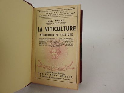 null VIDAL, J.-L. La Viticulture Méthodique et Pratique. 

Paris, Guy Le Prat, s.d....
