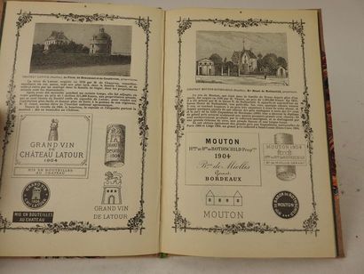 null ALBUM des Grands Crus classés du MÉDOC. 

Bordeaux, Féret & Fils, 1910. In-8,...