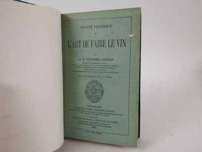 null CAZALIS, Frédéric. Traité Pratique de l'Art de faire le Vin. 

Montpellier,...