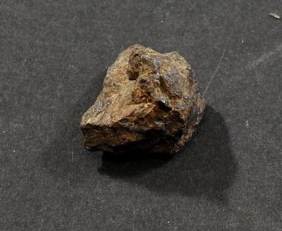 null Météorite pallasite contenant des fragments infimes d'olivine. NWA7920.
L: env...