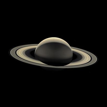 null Nasa. GRAND FORMAT. Mission Cassini. La dernière photographie de la planète...