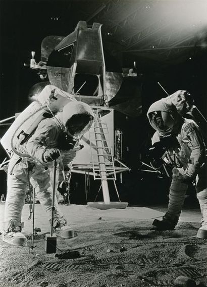 null Nasa. Mission Apollo 11. Quelques semaines avant leur départ, les astronautes...