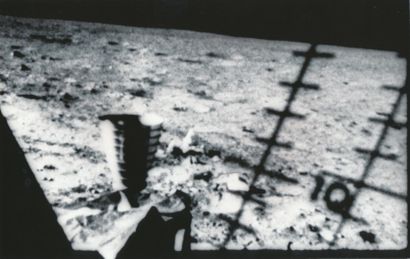 null Nasa. Mission Apollo 11. Alors que le module lunaire vient de se poser sur la...