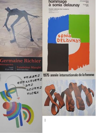 null Affiches

Lot de 4 affiches:

Hommage à Saunia Delaunay au Musée National d'art...