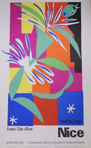 null Henri Matisse (d'après)

Affiche de l'exposition au Musée Matisse

96,5 x 63...