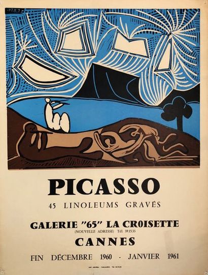 null Pablo Picasso (d'après)

Affiche de l’exposition 45 linoleum gravés à Cannes...